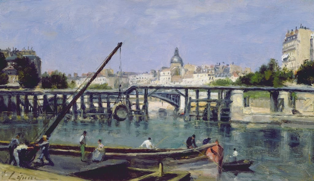 Parigi, la Senna al Pont de L'Estacade 1